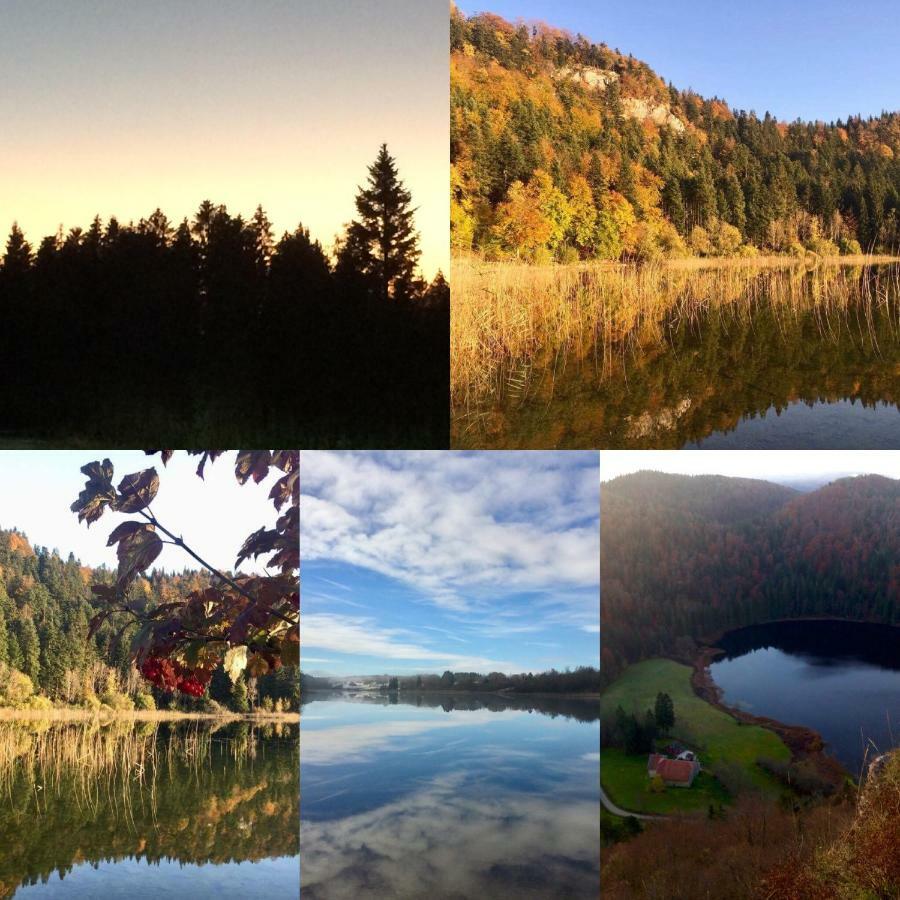 Gite Des Lacs Jumeaux Клерво-ле-Лак Екстер'єр фото